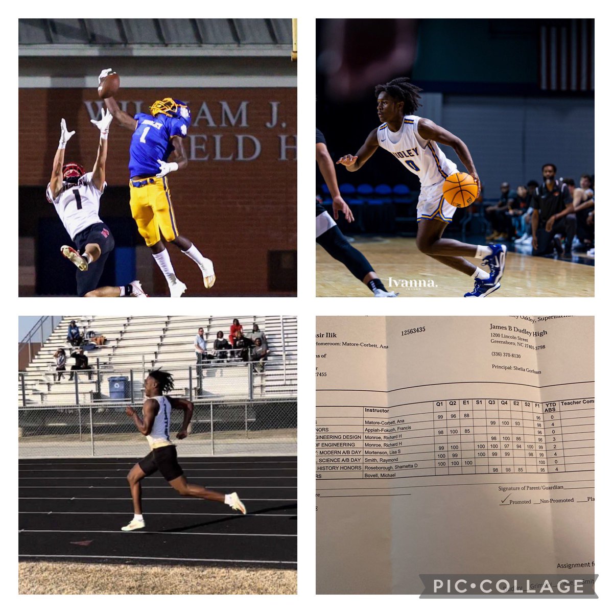 “If you strive for excellence, success will follow.”!!! Keep going my boy!!! ❤️#walkbyfaithnotbysight🙏🏾 #studentathlete #apclasses #honorclasses #ahonorrollstudent #doallthingsthroughchrist 🙌🏾 #youvsyou @NasNewkirk