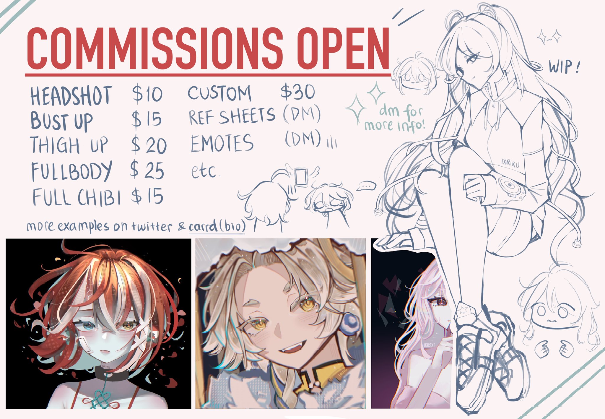 ⚠️EMERGENCY COMMISSIONS⚠️ I opened emergency comissions of vroid, if you  guys could buy or just share I would really appreciate 🥺💕💕💕💕 : r/VRoid