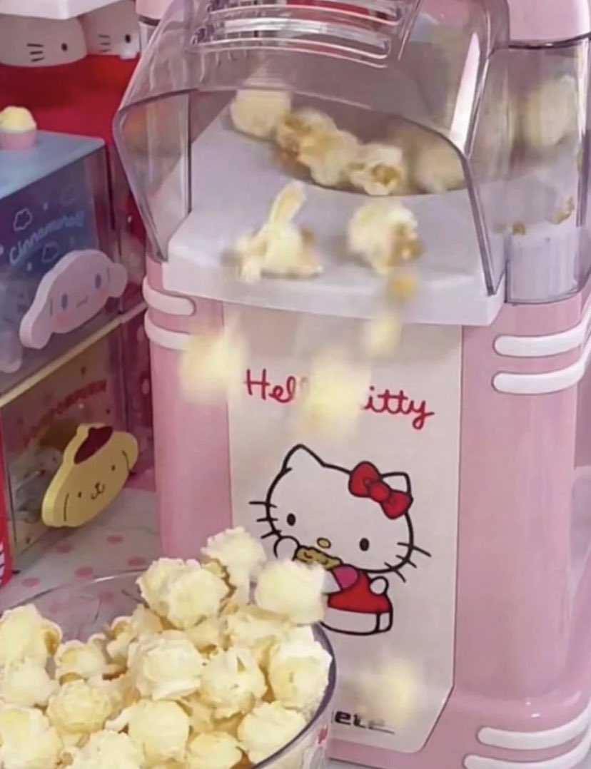 hello kitty popcorn maker💓