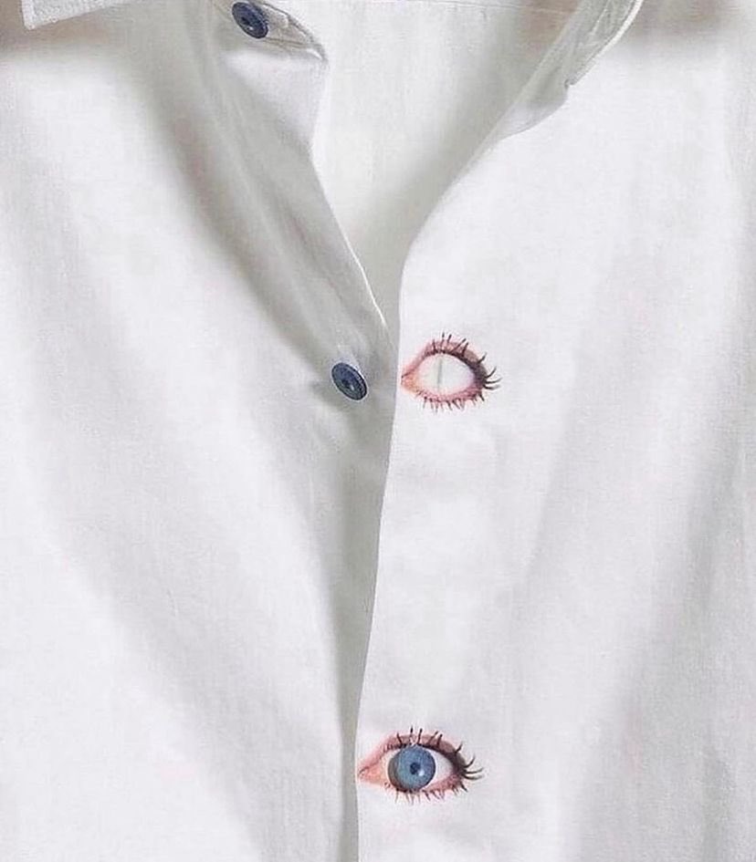 Eyeball Shirt by Élodie Antoine