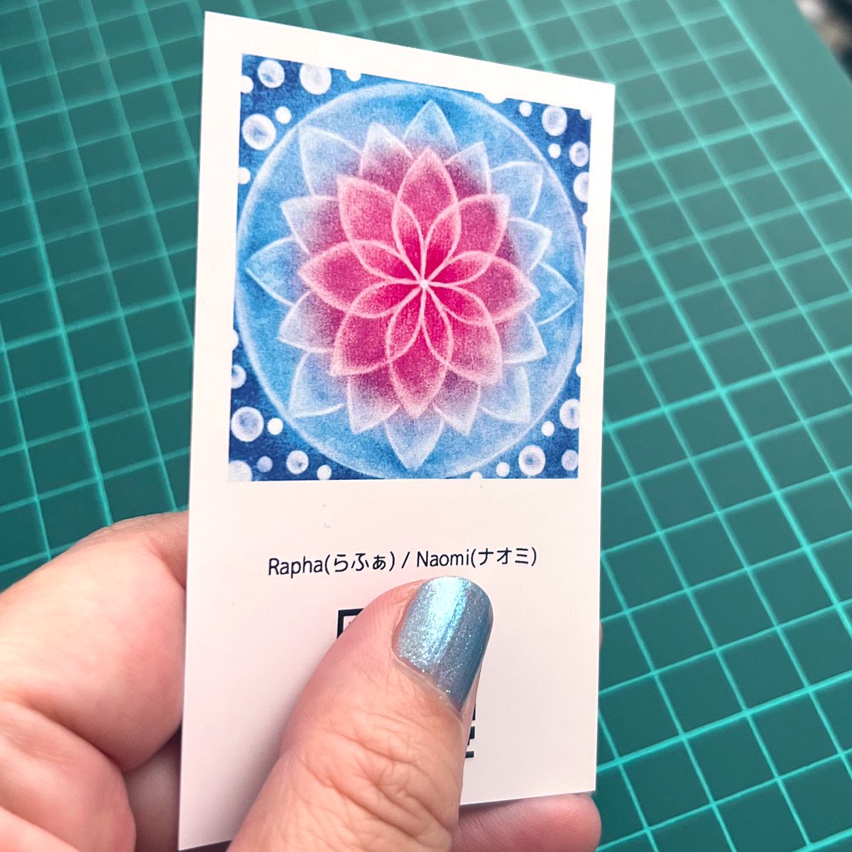 #Nコレ
C-61
えびたまモンモン ブース様

らふぁのお花のような曼荼羅
ミニキャンバス2000円🪷

名刺カードもらってくださいね✨