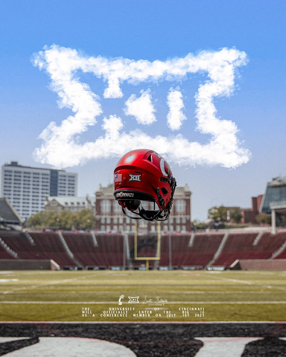 GoBearcatsFB's tweet photo. 𝐀 𝐍𝐄𝐖 𝐄𝐑𝐀 @Big12Conference 
#Bearcats https://t.co/gdDpeH67a0