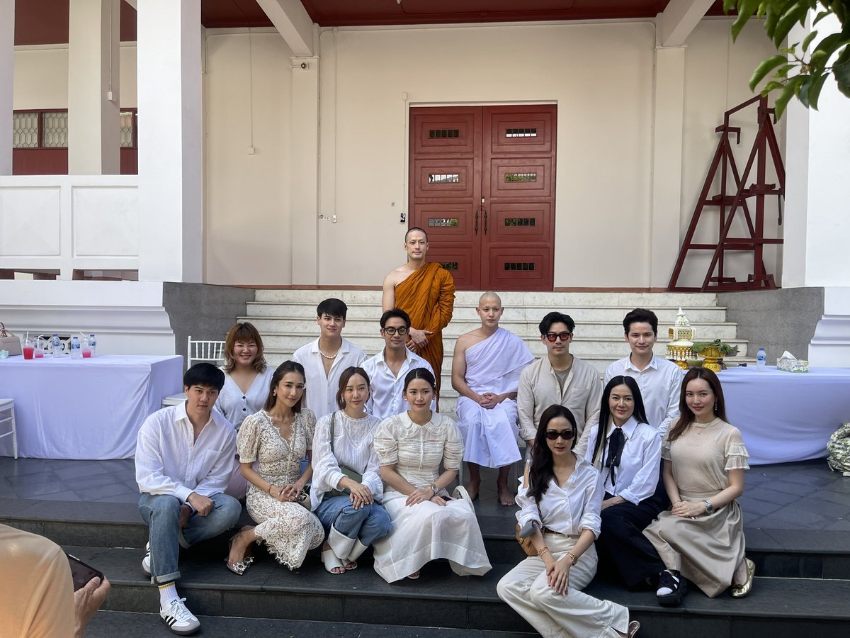 Charnchalard's tweet image. ขอขอบพระคุณทุกท่านที่มาร่วมอนุโมทนาบุญในงานบวชวันนี้ 🙏