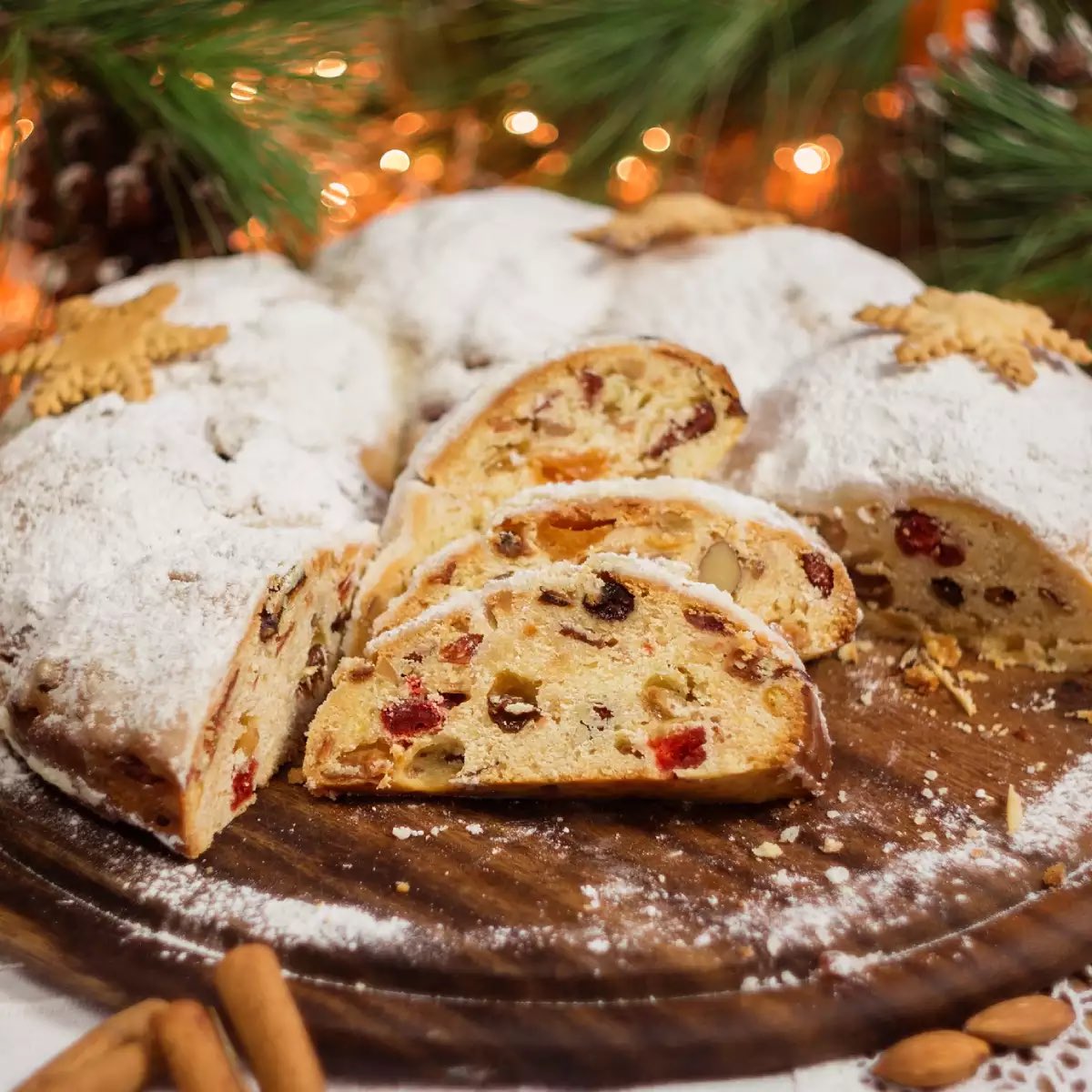 So apparently stollen is trending. Outstanding! This is too delicious a baked good to be enjoyed only at Christmastime.