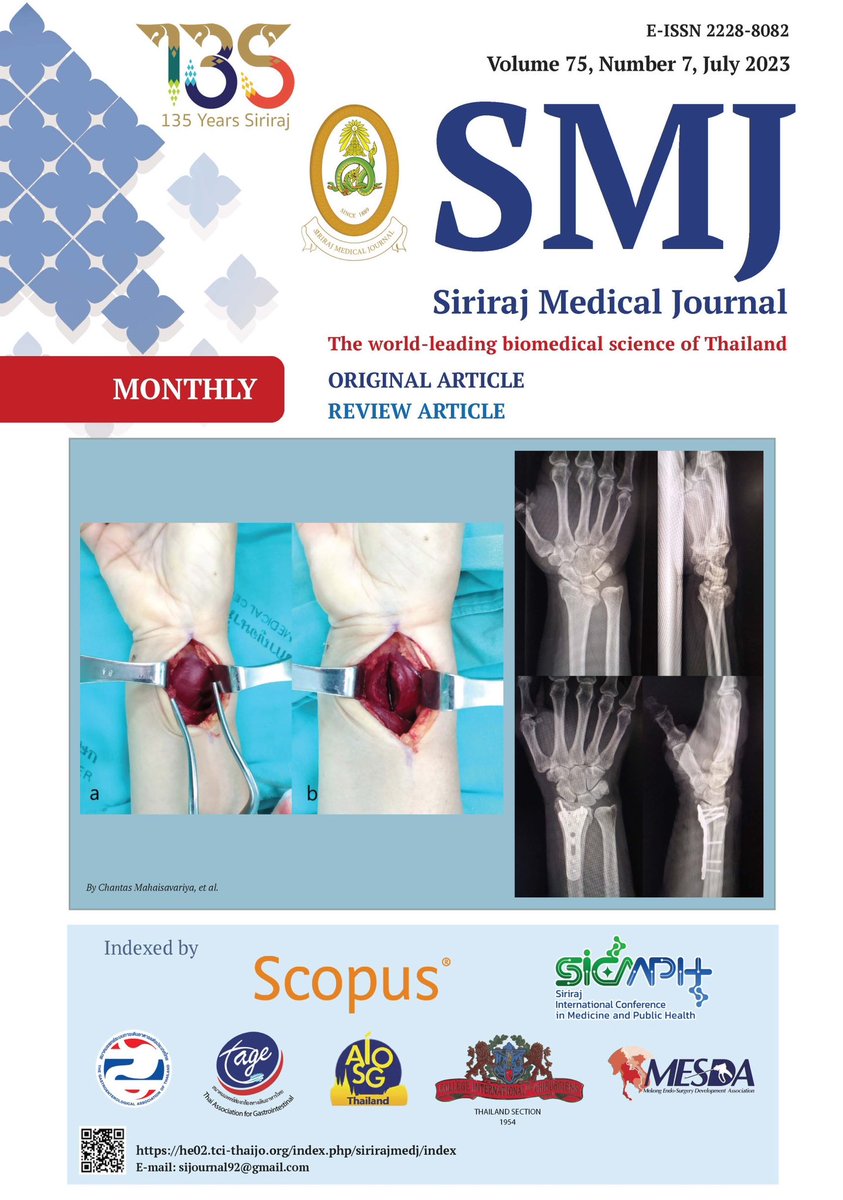 sirirajmedj's tweet image. he02.tci-thaijo.org/index.php/siri…

July 2023 #smj #siriraj