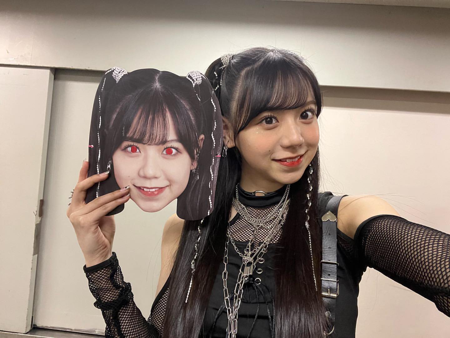 米村姫良々　モバガチャうちわ VoCE WEBさん掲載していただきました！✨ #米村姫良々