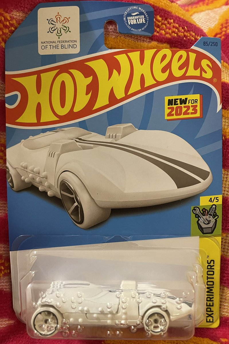 Check out #InclusiveDesign #Hotwheels cars part of the #Experimotors collection this one is for #NationalFederationForTheBlind found at #Target