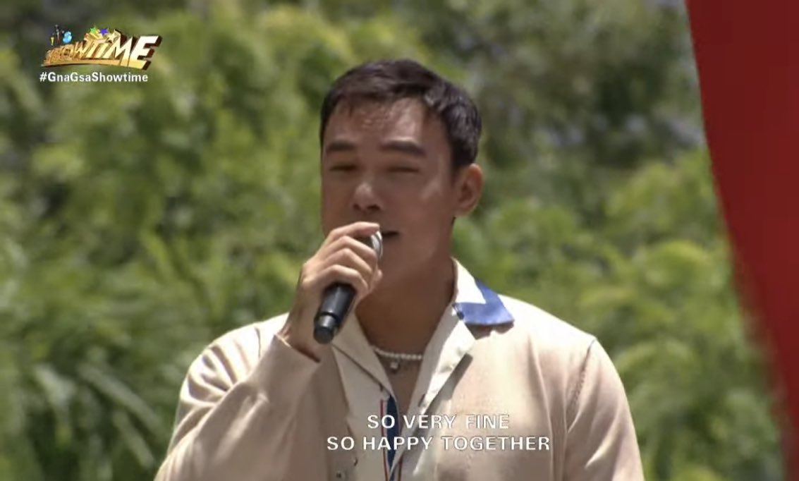 LOOK | ENTERTAINMENT UPDATE: In a historic telecast, Kapuso stars Sanya Lopez, Barbie Forteza, Rayver and Rodjun Cruz, Pokwang, and Mark Bautista grace the pilot episode of ‘It’s Showtime’ on GMA’s GTV channel on July 1, 2023. 

| Screenshots: ABS-CBN It’s Showtime YT livestream