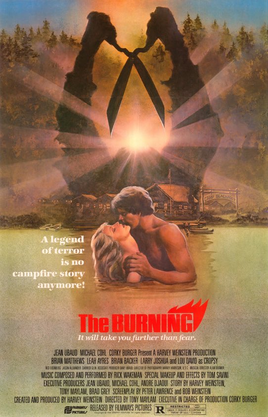 Joining Camp Void tonight, already in progress with THE BURNING! Great summer camp slasher! #cinemadnessmovie