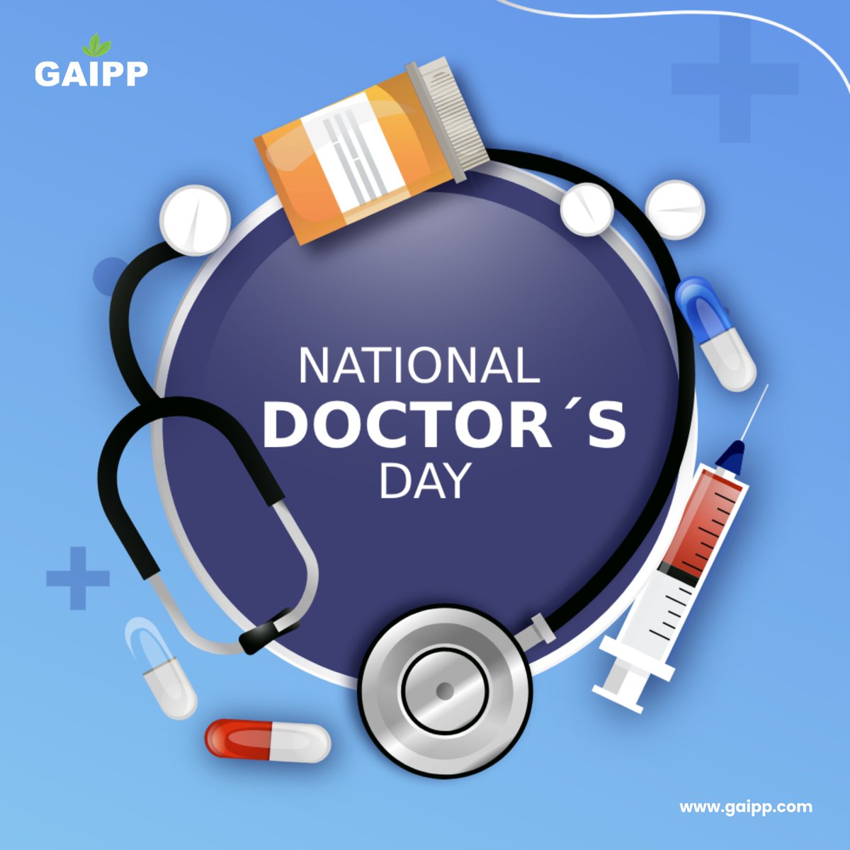 Happy Doctor's Day to all the amazing healthcare heroes out there! 🩺💙 

#DoctorsDay #Gaipp #HealthcareHeroes #Grateful #ThankYouDoctors #HealingHands #MedicalProfession #SavingLives #CompassionateCare #Inspiration #MedicalHeroes #DoctorAppreciation