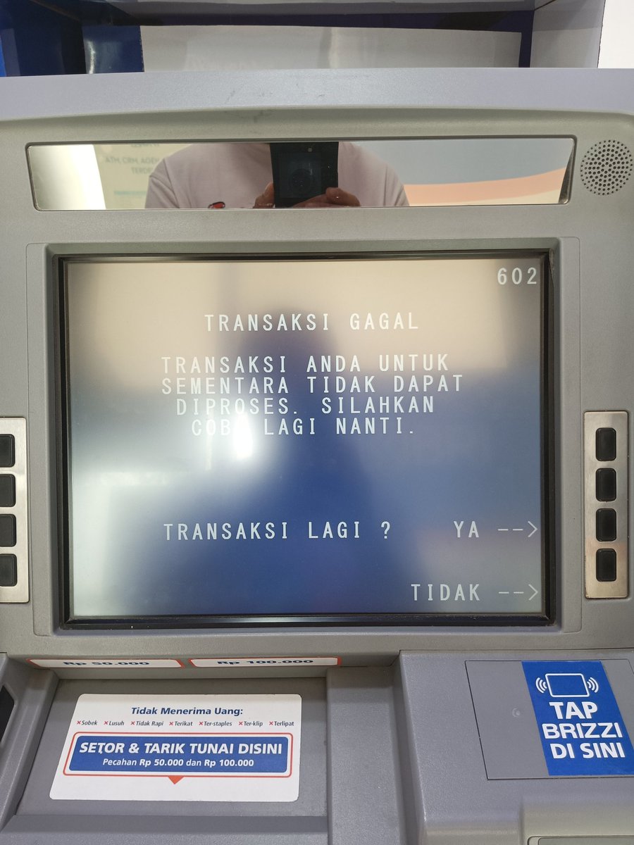 Selain Brimo, ATM juga ga bisa ye <a href="/BANKBRI_ID/">BANK BRI</a> ?