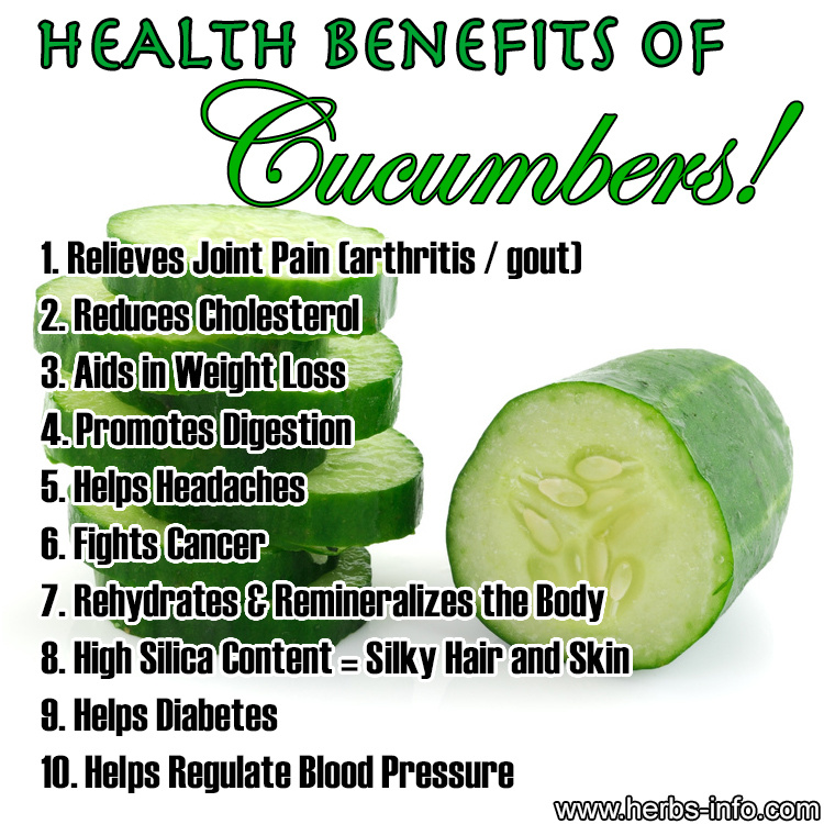 Packed with vitamins and minerals - cucumbers have a surprising number of health benefits. Follow the link for the full report including links to scientific studies 🥒