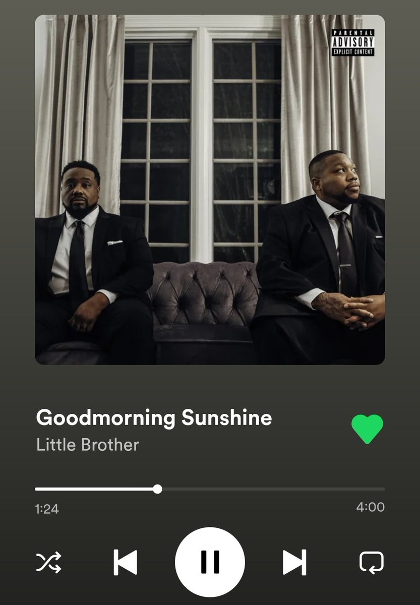 Day 30: Most Played song in your library

Good Morning Sunshine - Little Brother

#BlackMusicMonthChallenge