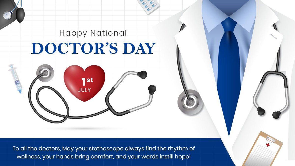 insan_honey's tweet photo. Today we honor the incredible dedication and profound therapeutic skills of doctors across the globe. On #DoctorsDay, let's salute their resilience and healing hands that work tirelessly to save lives. 
Gratitude to these healthcare stalwarts for their selflessness and for embodying the epitome of heroism.