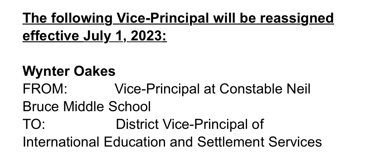 Honoured and excited to support learners in my new role!