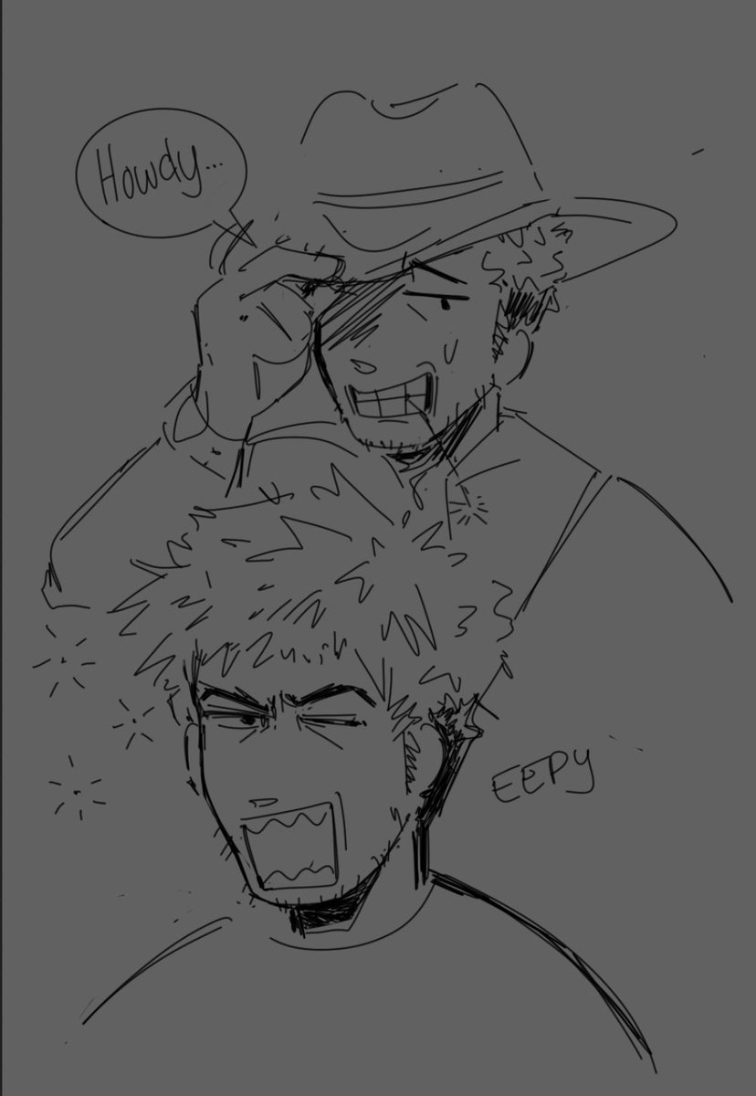 modestcats's tweet image. Art dumb…some oc of mine and a friends…hah