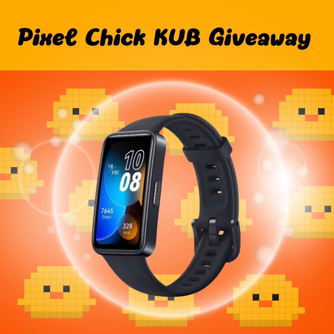 วันนี้มีแจก Huawei Band 8 สำหรับคนมิ้น Pixel Chick KUB นะครับ ใครมิ้นไว้แล้วอย่าลืมเข้ามายืนยันโรลและกด Giveaway กันน้า ประกาศผล 2 ทุ่มพรุ่งนี้
📌 ทางเข้า Discord discord.gg/CWBkQKs3sQ