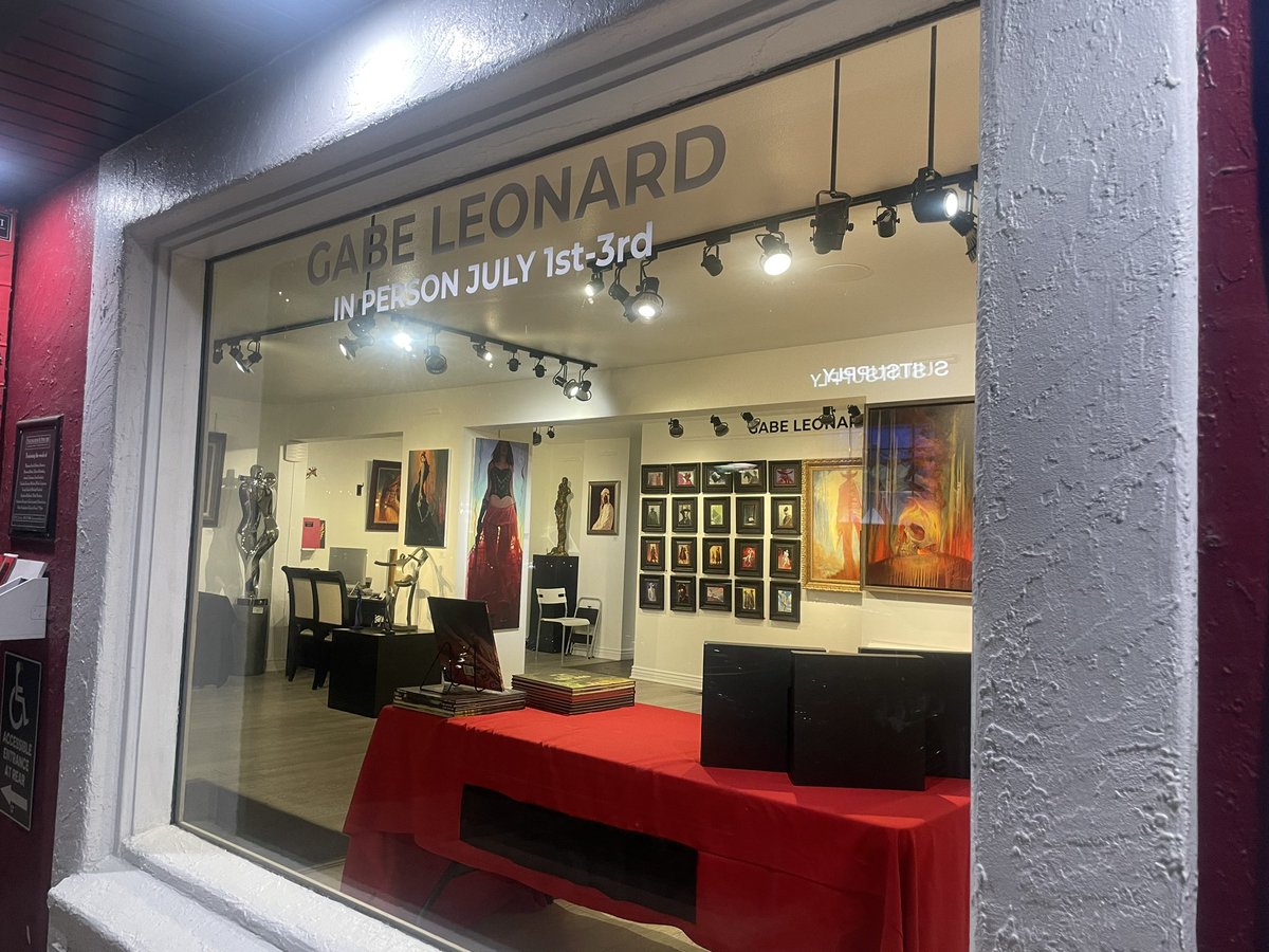 Gabe Leonard (@gabeleonardart) on Twitter photo Who’s in Denver this weekend??
I’m <a href="/FascStFineArt/">Fascination St. Fine Art</a> all weekend during the Cherry Creek Art Festival . Come by and say hello Who’s in Denver this weekend??
I’m <a href="/FascStFineArt/">Fascination St. Fine Art</a> all weekend during the Cherry Creek Art Festival . Come by and say hello