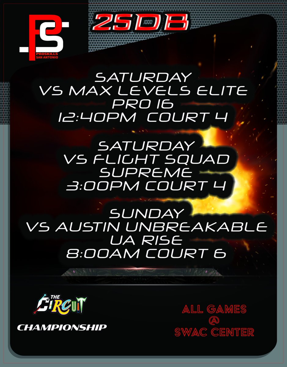 SAFutureEast's tweet image. Our 25 DB Team is in Dallas this weekend for the @TheCircuit #Championship !! If your in the Dallas area you will want to see these young men in action!! @devinbrown933 @ProskillsTalley @CoachRizo @SSports_Media @ProSkillsEYBL