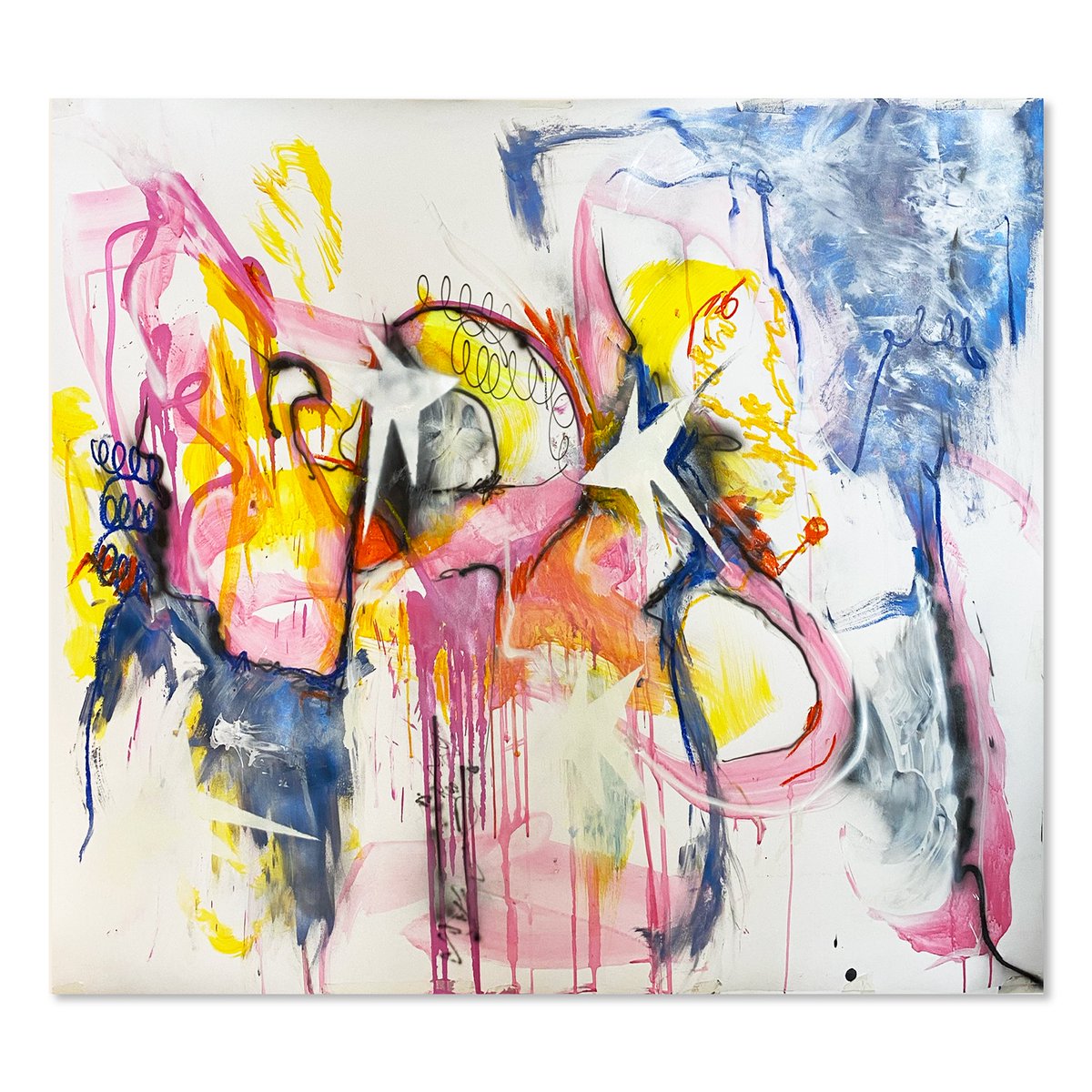 « Tas de feutres » 140x110 cm
Techniques multiples 

A gagner sur insta (il suffit de s’abonner et de m’envoyer « feutres » en DM) je tire au sors dimanche 16h 

Bonne chance

#art #studioart #paris #artist #dessin #airbrush #graffiti #concours #giveway