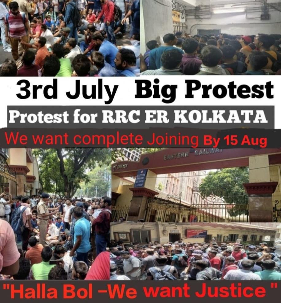 Yo_Yo_Atanu's tweet photo. #RRC_ER_Kolkata_Level1_Joining_DO
@EasternRailway
@RailMinIndia
@AshwiniVaishnaw
@PMOIndia
@RavishKumar
@NDTV
@ABPNews https://t.co/vwwRcaludY