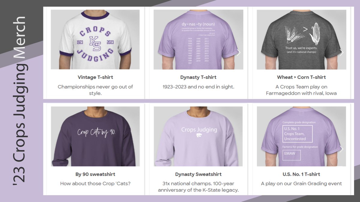 K-State Crops Judging tweet media