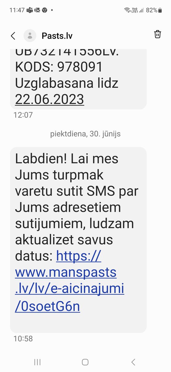 Hey, @latvijas_pasts! Jūs jau šādus nesūtat, vai nē?