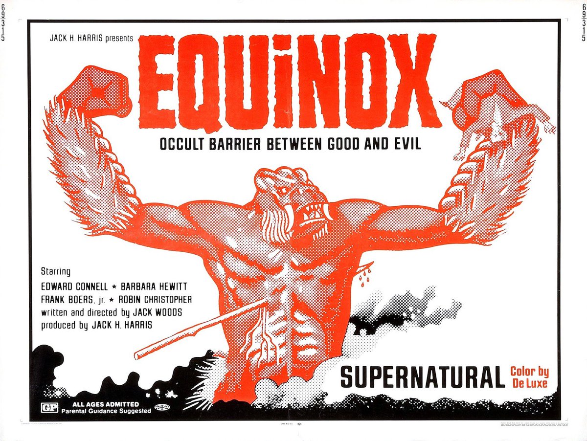 Next film is EQUINOX! First time watching this! #cinemadnessmovie