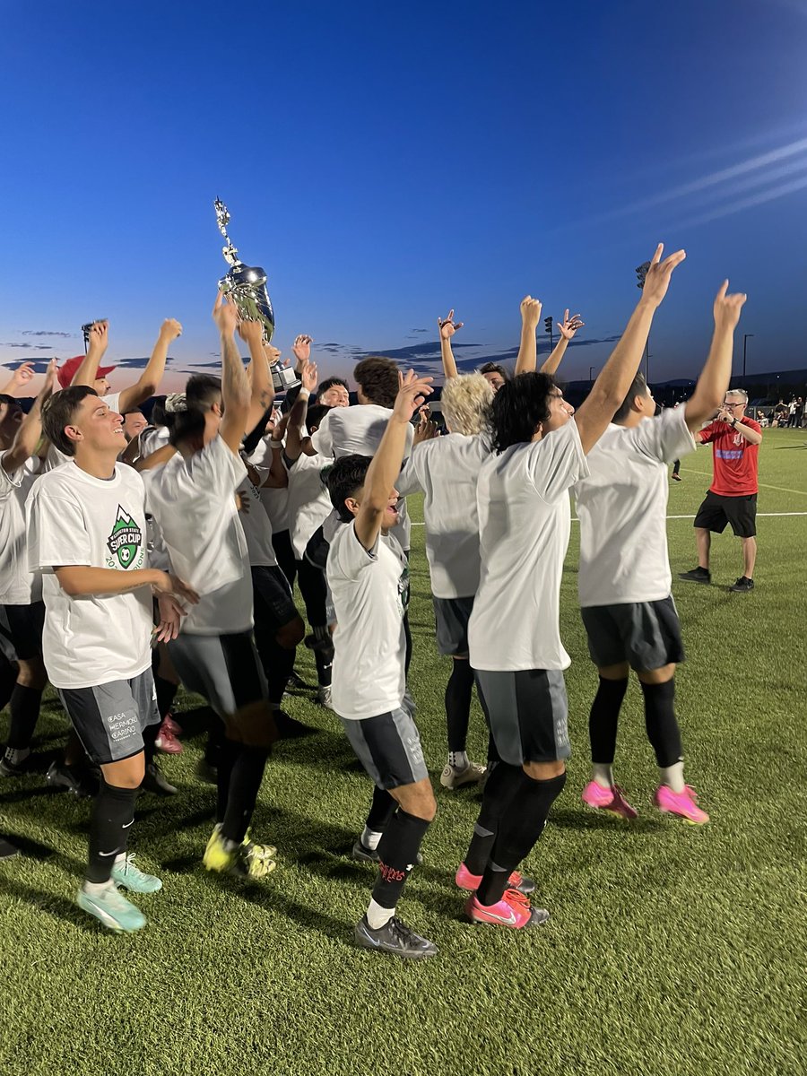 Yakima United tops Wenatchee 7-0 to win the Washington Super Cup and the first trophy in club history.