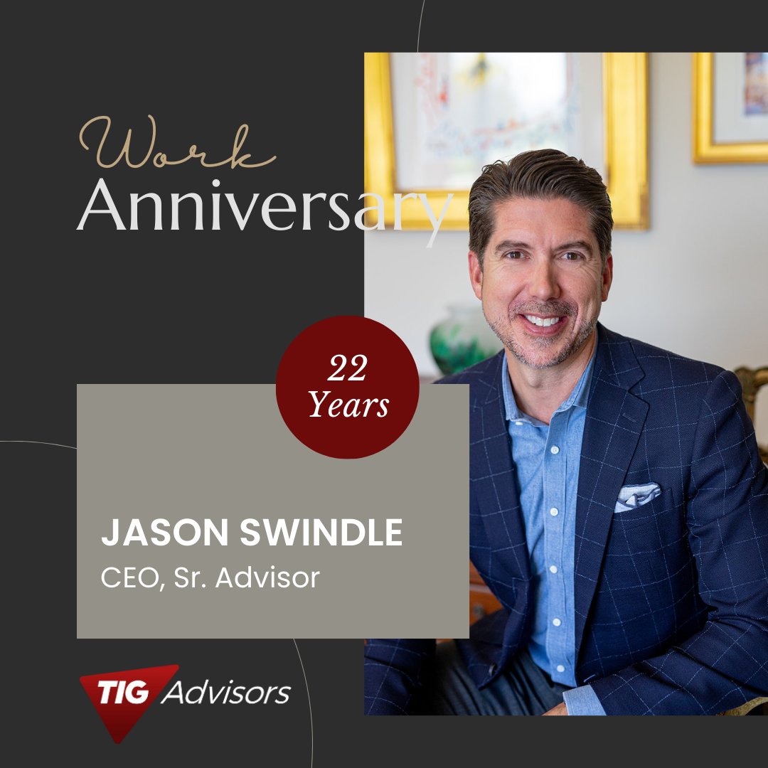 Happy Work Anniversary Jason!

Jason has given 22 years to TeamTIG. We appreciate all your hard work and dedication. Have a great day.

#worklife #TIGlife #TIGCares #celebratingyou #InsuranceMatters