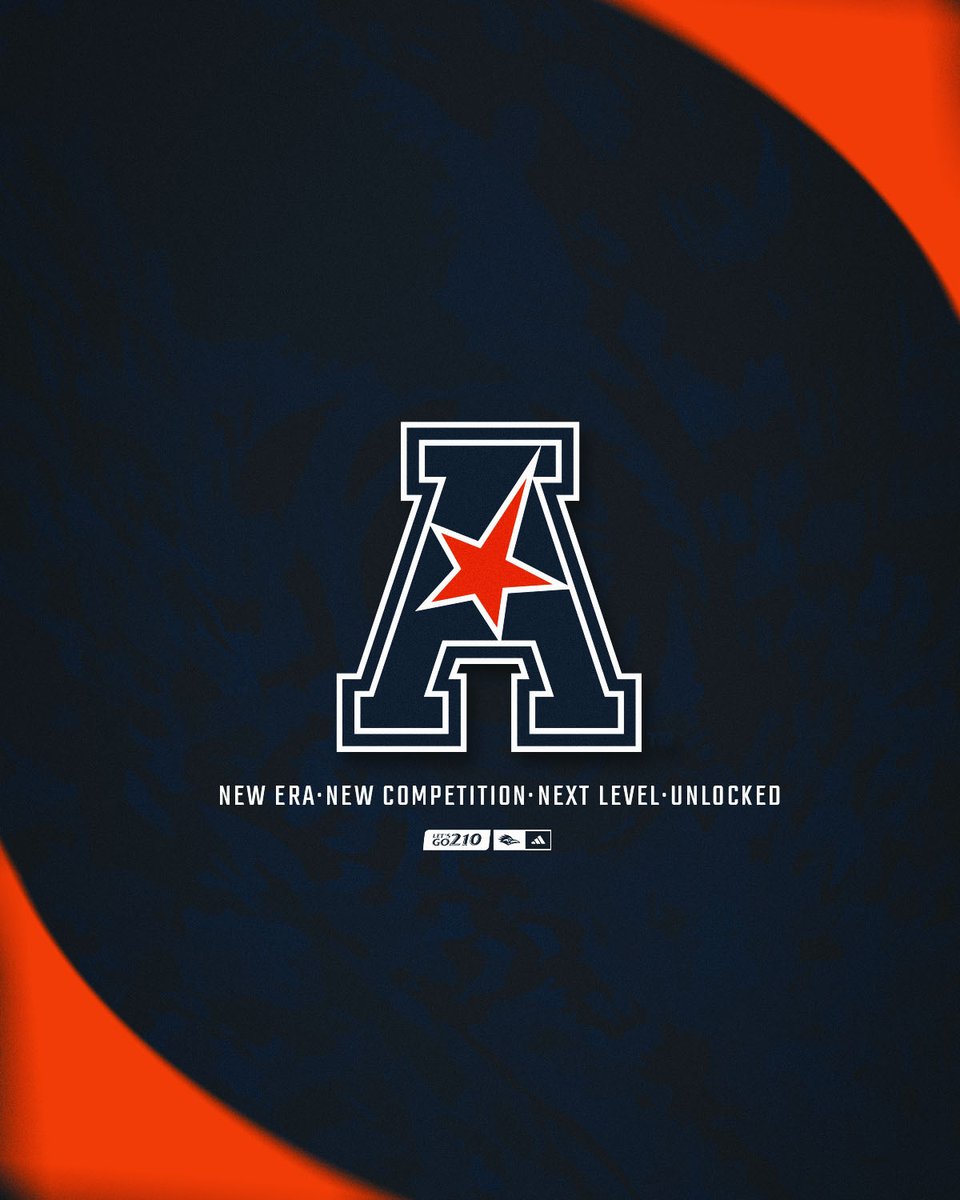 UTSAAthletics's tweet image. New Competition. New Era. Next Level, unlocked. 🔓

🔗 bit.ly/44mWUL6

#BirdsUp🤙 | #LetsGo210 | @American_Conf