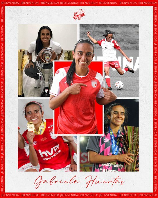 Otra de las leonas que llevamos en el corazón y amamos porque representa fielmente los valores santafereños. Gracias <a href="/Gabyhuertali/">Gabriela Huertas</a> 🇮🇩🦁❤️🏆