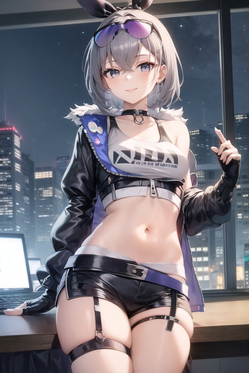 BestAnimeWaifu_'s tweet photo. Silver Wolf from Honkai Star Rail. ✨ https://t.co/AIi0jv3IhF