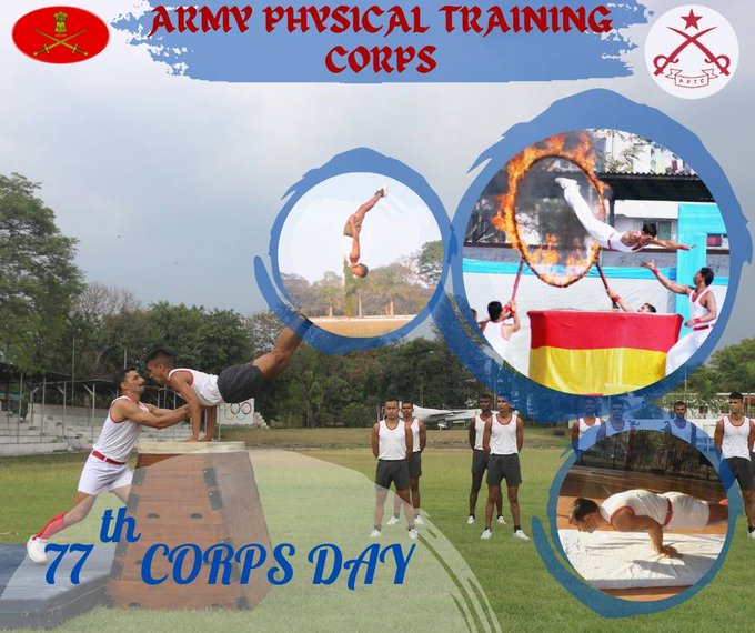 meherabid86's tweet image. General Manoj Pande, #COAS and All Ranks of #IndianArmy convey best wishes to All Ranks, Veterans &amp;amp; Families of Army Physical Training Corps #APTC on the occasion of 77th Corps Day.
#oriele
#IndianArmy
#OnPathToTransformation