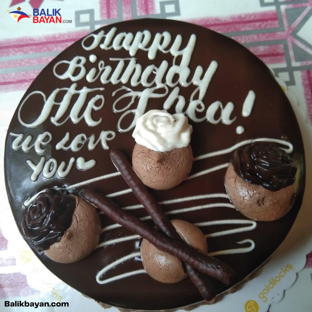 BB_Pasabuy's tweet photo. Make any birthday the best birthday ever with Balikbayan Goldilocks Greeting Cake.

Order delivered from Taoyuan, Taiwan to Olongapo City🥳

Order your favorite #BalikbayanGoldilocks cakes online! Visit us now

#birthdaycakes #fooddeliveryph #ofwlove #ofwintaiwan #sendlove https://t.co/kwwBqPoR0P