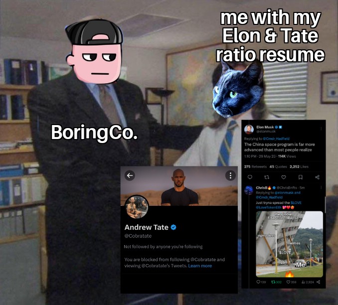 ChrisBnfts's tweet photo. I don't know why I'm here
but I'm ready ser 🫡🤣
Official; @BoringNakas / @BoringPunks
#BoringMemeContest https://t.co/mWCW56LsE2