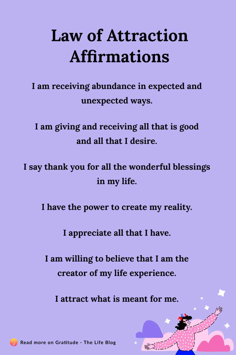 Morning #TwitterFriends! Todays affirmations 👇👇👇 #therapistsconnect #TherapistTwitter #lawofattraction #abundance #ikigai #morningmotivation #MentalHealthAwareness #MentalHealthMatters