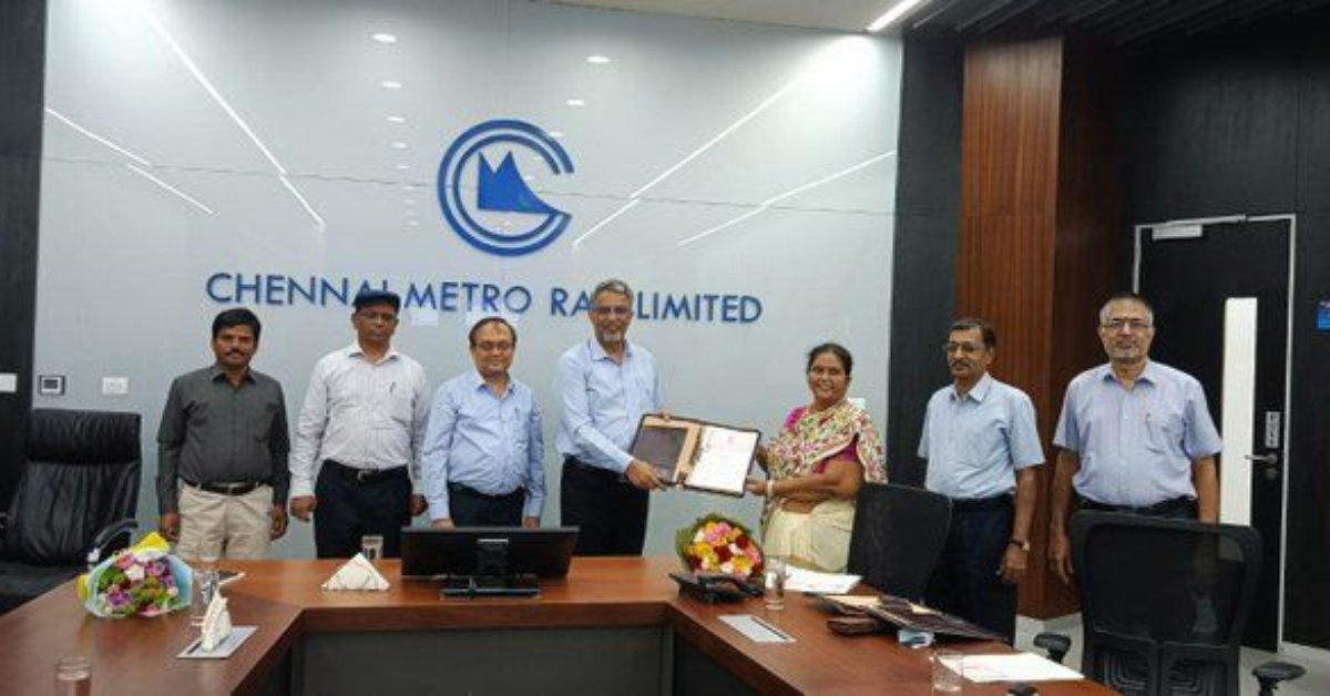 MetroRailNewsHQ's tweet photo. [Chennai Metro Update]

Chennai Metro Rail Partners with NLC India for Green Power Solutions - Metro Rail News 

Read here: https://t.co/i9CroIF9ih

@nlcindialimited
#ChennaiMetroRail  #greenenergy #NLCIndiaLimited #openaccesspower #sustainablesolutions #Metrorailnews https://t.co/TrTNqtZWTo