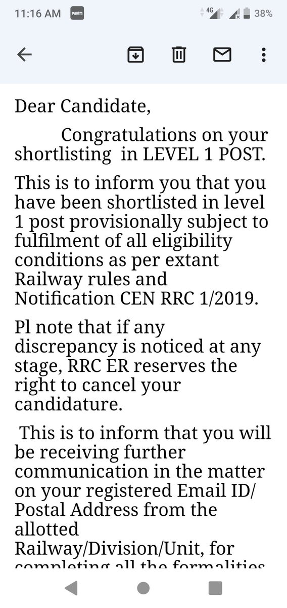 Mukeshkr911372's tweet photo. Hmlog ko lolipop nhi joining letter chahiye
#RRC_ER_Kolkata_Level1_Joining_Do
@EasternRailway 
@PMOIndia 
@AshwiniVaishnaw 
@ABPNews 
@RailMinIndia 
@ndtv https://t.co/WwJrsEcySO
