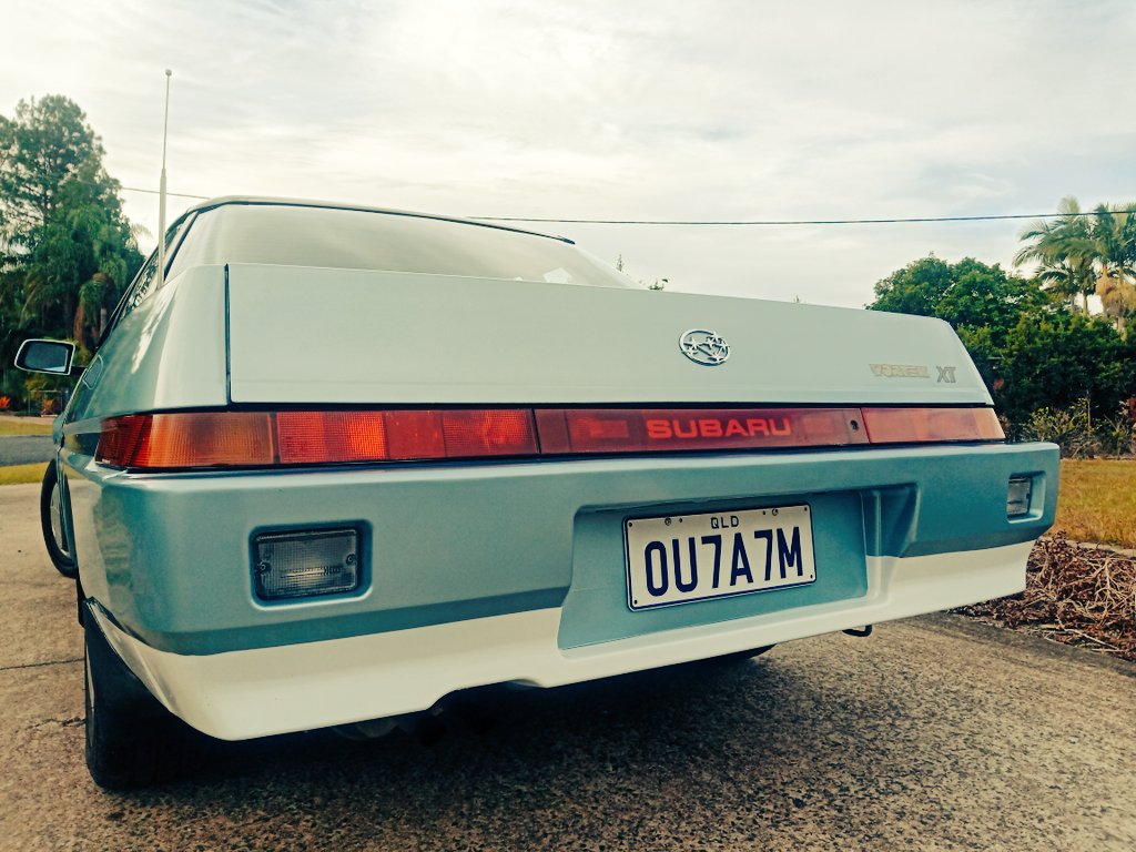 Classic_Clunker's tweet image. Just landed, take me to your leader.. A clean #SubaruXT for All Japanese Day tomorrow at Earnshaw College.  #AllJapaneseDay #Subaru #Vortex #XT #retro #RAD #80s #cars