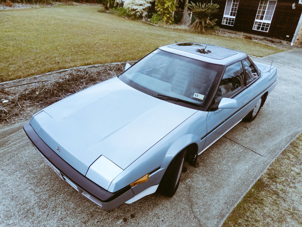 Classic_Clunker's tweet image. Just landed, take me to your leader.. A clean #SubaruXT for All Japanese Day tomorrow at Earnshaw College.  #AllJapaneseDay #Subaru #Vortex #XT #retro #RAD #80s #cars