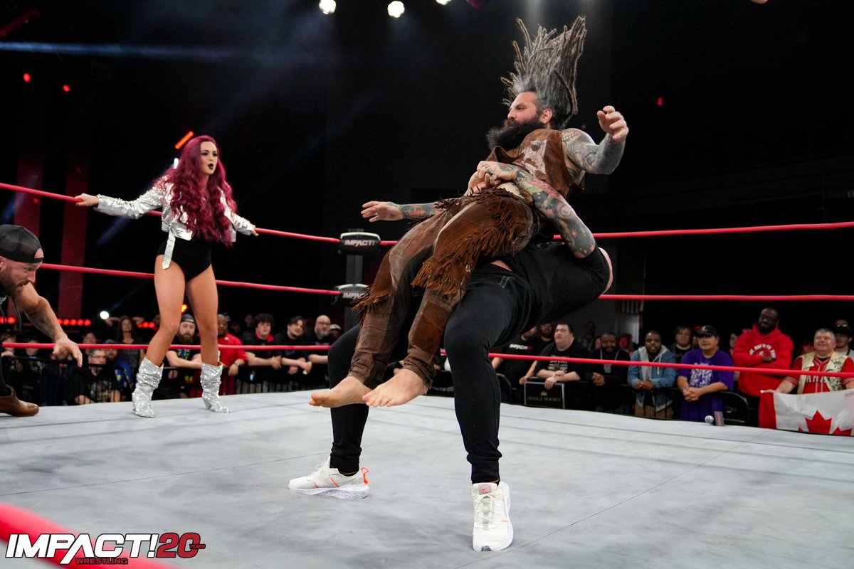 ohsomariawebs's tweet photo. [1+2] Sacrifice PPV
+++
[3+4] March 10 - Impact Wrestling 

#mariakanellis #thekingdom https://t.co/QRvjDJqPZ3