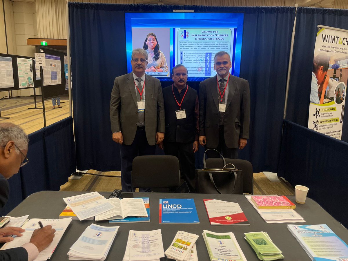 WNCDF's tweet photo. Advancing NCD Research in LMICs through leveraging evidence for policy and practice during the 3rd @wncd2023 , Toronto, Canada https://t.co/gMsfJWndca