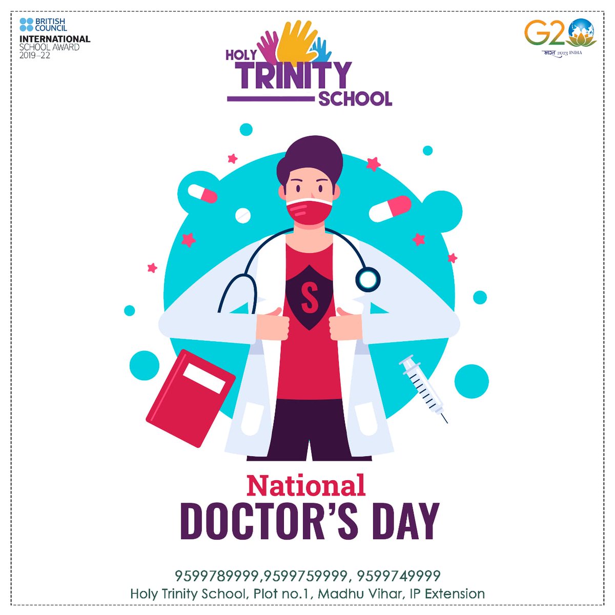 HolyTri83038138's tweet photo. "Gratitude to the healers who uplift nations. Happy National Doctor's Day!" https://t.co/dkRNobFNUx