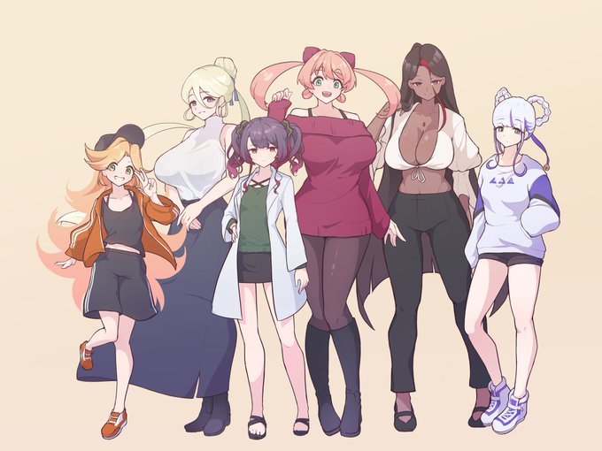 6人の異邦人です 