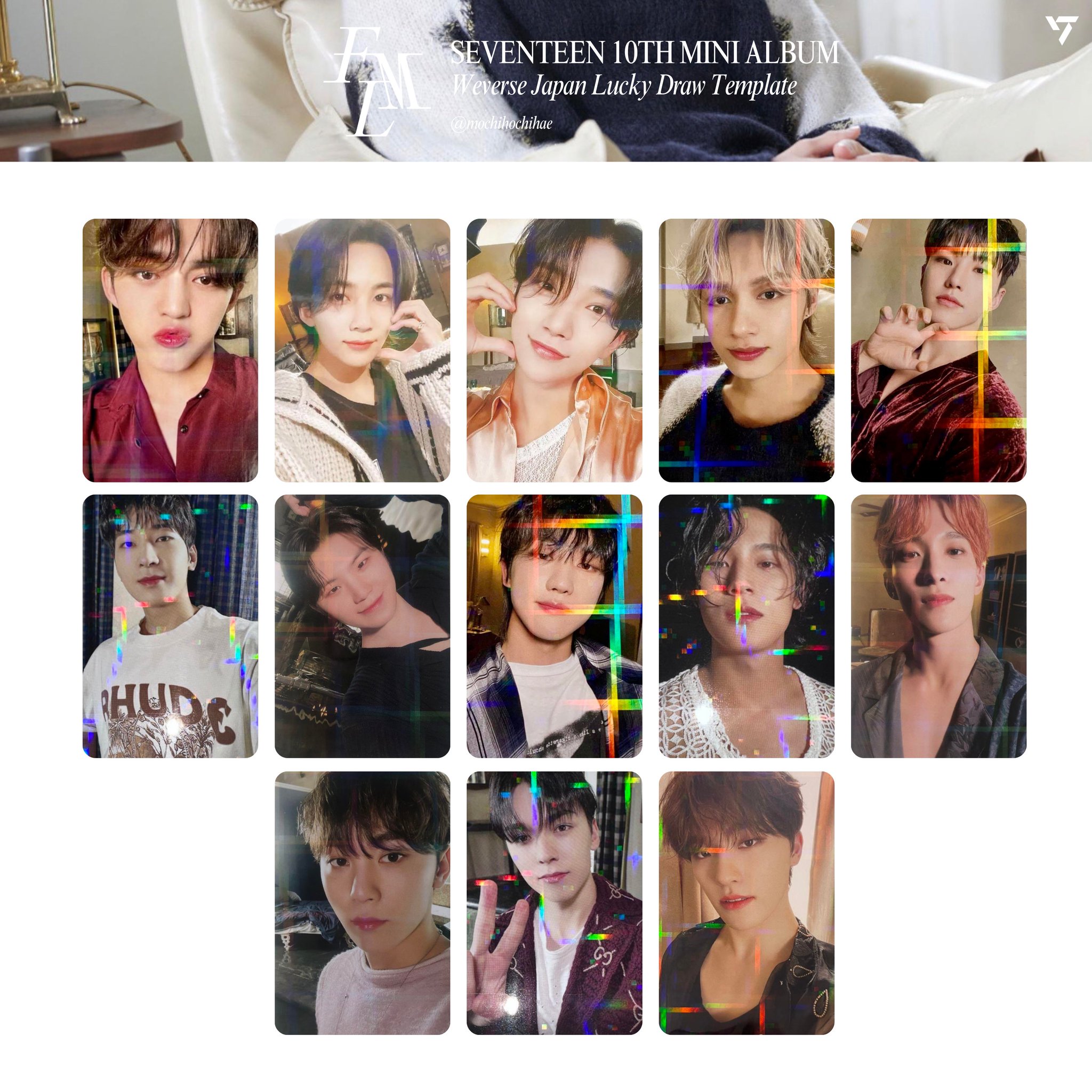 SEVENTEEN エスクプス　FML ラキドロ　weverse トレカ SEVENTEEN エスクプス fml weverse ラキドロ SEVENTEEN セブチ