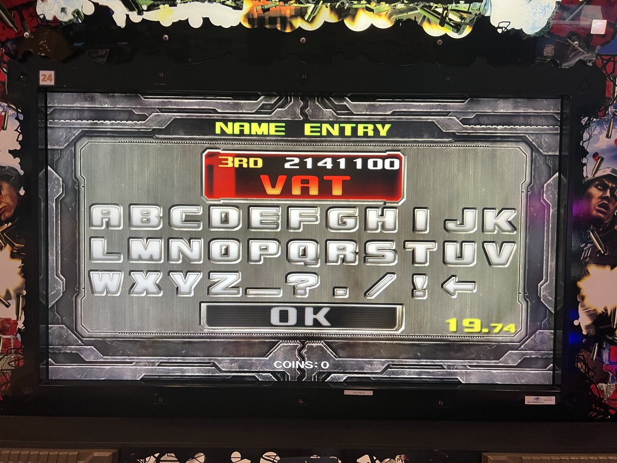 Vathasin's tweet photo. Razing Storm (Arcade)
No continue cleared
เข้าไปอยู่ในlistเกมที่จบเหรียญเดียวได้อีกเกมครับ
#RazingStorm #NoContinue https://t.co/V2eBztb66W