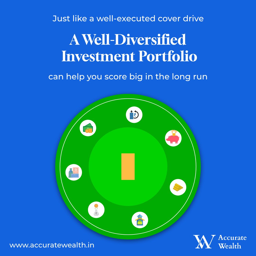 Just like a well-executed cover drive, a well-diversified investment portfolio can help you score big in the long run. Diversify your investments to spread risk and maximize returns!

#InvestmentDiversification #FinancialStrategy #InvestmentGame