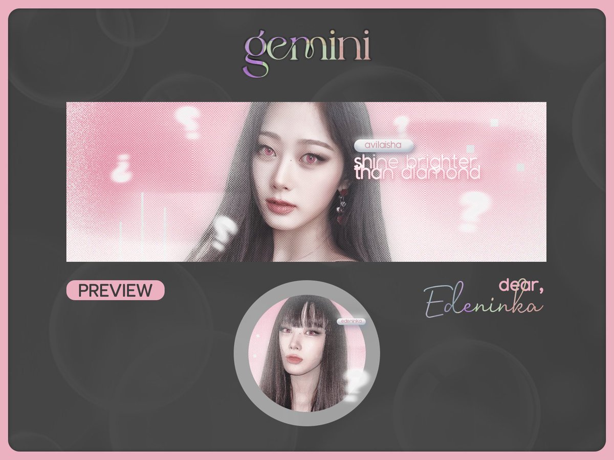 ㅤ
mena.⠀

aku excited banget menunggu layout ini &amp; hasilnya aku suka banget, karena ternyata jadi super cantik banget! ditambah warna pink buat aku jadi lucu. makin suka. 🥺 thank you, kak kimberly &amp; kak gie, untuk mini event-nya &amp; hadiahnya! 🥺💗
ㅤ