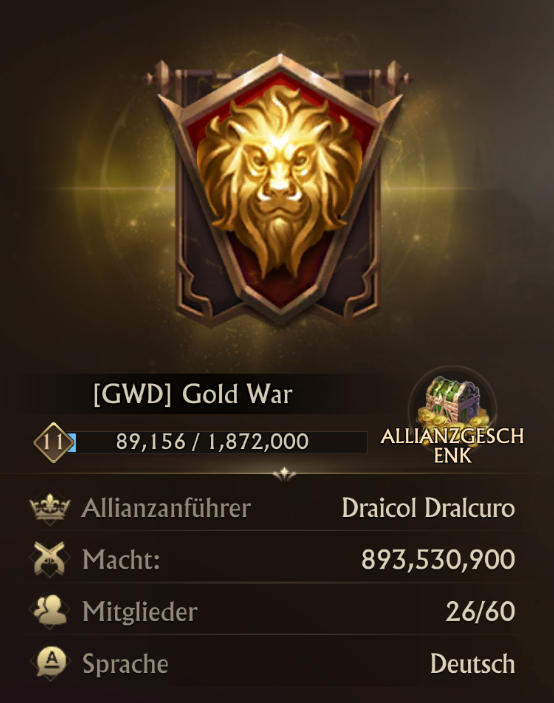 GoldWar_gog's tweet photo. Nur noch ein bisschen und wir haben 900 Millionen Stärke! #GoG #GunsofGlory https://t.co/nwZrdhd51c